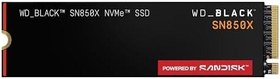 Resim WD_BLACK SN850X NVMe SSD 2 TB dahili SSD (oyun belleği, PCIe Gen4 teknolojisi, okuma 7.300 MB/sn, yazma 6.600 MB/sn), siyah 
