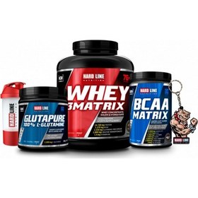 Resim 2300G Çikolata Bcaa Matrix Tropikal 630G Glutapure 300G Shaker 