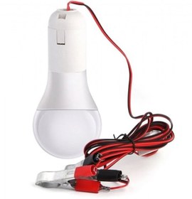 Resim 12volt Aküye Takılabilen 1.8 Metre Kablolu Seyyar Ampul 5 Watt 1 