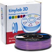 Resim Tinylab 3D 2.85 mm Mor Pla Filament 