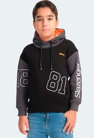 Resim DJURO Unisex Çocuk Sweatshirt Siyah 