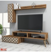 Resim Variant Planet Tv Ünitesi - Krem / Ceviz 