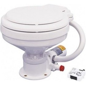 Resim TMC Elektrikli Tuvalet Küçük Taş 12V veya 24V Karavan Tekne 