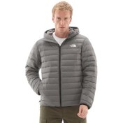 Resim The North Face M Classıc Down Hooded Jacket Erkek Mont Gri 