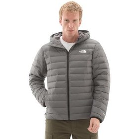 Resim The North Face M Classıc Down Hooded Jacket Erkek Mont Gri 