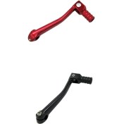 Resim Lnshop Kir Bisikleti Için Katlanır Dişli Vites Değiştirme Kolu 50CC-160CC XR50 Siyah - Kırmızı (Yurt Dışından) 