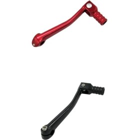 Resim Lnshop Kir Bisikleti Için Katlanır Dişli Vites Değiştirme Kolu 50CC-160CC XR50 Siyah - Kırmızı (Yurt Dışından) 