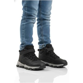 Resim Cool Siyah Gri Cırtlı Erkek Çocuk Outdoor Bot Çok Renkli 