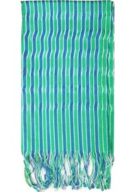 Resim Keşan El Dokuma Fular Yeşil 