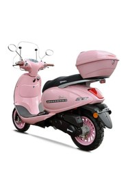 Resim Yuki Bellini 50 Benzinli Scooter - Pembe 