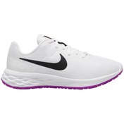 Resim Nike Beyaz Kadın Koşu Ayakkabısı DC3729-106 W REVOLUTION 6 NN 