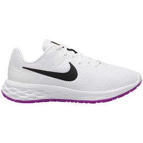 Resim Nike Beyaz Kadın Koşu Ayakkabısı DC3729-106 W REVOLUTION 6 NN 