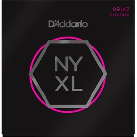 Resim D'Addario NYXL0942 Nickel Wound Elektro Gitar Teli (9-42) 