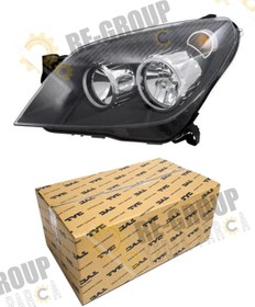 Resim TYC OPEL ASTRA H ÖN FAR SİYAH ZEMİN ELEKTRİKLİ MOTORLU 2004-2007 S0L 1216561 