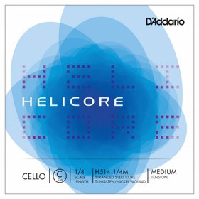 Resim D'Addario H514 4/4M Helicore C Çello Teli (Do) 