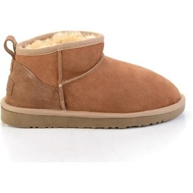 Resim Sahra Hakiki Deri Kadın Bot & Bootie K02502020802 Sahra 