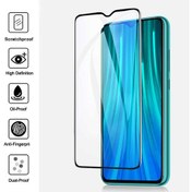 Resim Canpay Xiaomi Redmi Note 8 Pro Uyumlu Ekran Koruyucu Tam Kaplayan Full Kavisli, Hd, Kırılmaz 5d Cam 