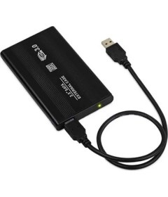 Resim TCL Sata 2.5" USB 3.0 Harici SSD Harddisk Taşınabilir HDD Kutusu Siyah 