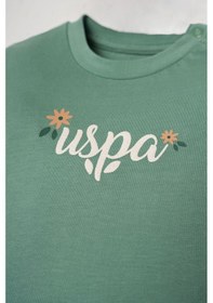 Resim U.s. Polo Assn. Kız Bebek Yeşil Şort Takım 5274-50102 Yeşil 
