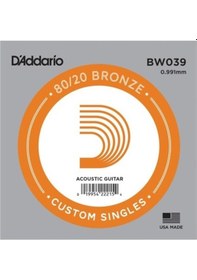 Resim Daddario Bw039 Akustik Gitar Tek Tel 