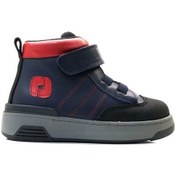 Resim Tuğba Ortopedi 6248 Erkek Çocuk Deri Bot Lacivert/kırmızı Lacivert - Kırmızı 