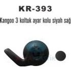 Resim Koltuk Ayar Kolu Siyah Sağ Kangoo 3 7701209972 