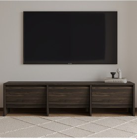 Resim Laris 160 Cm 3 Kapaklı Tasarım Tv Sehpası Ceviz 