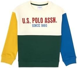 Resim U.S. Polo Assn. Erkek Çocuk Koyu Yeşil Sweatshirt 50316494-VR079 