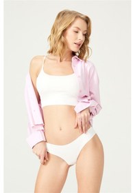 Resim Cottonhill Basic İz Yapmayan Lazer Kesim Kadın Bikini Külot 7'li Paket - 2 çok Renkli Çok Renkli 