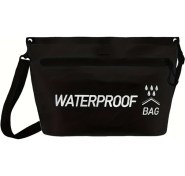 Resim Chuangyinshop 1 Adet Meteorit Siyah Yıkama Çantası Dayanıklı 5 Litre Su Geçirmez Seyahat Spor Çantası Göktaşı Siyahı 