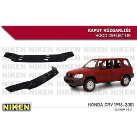 Resim Honda Crv Uyumlu Kaput Rüzgarlığı Koruyucu 1996 - 2001 