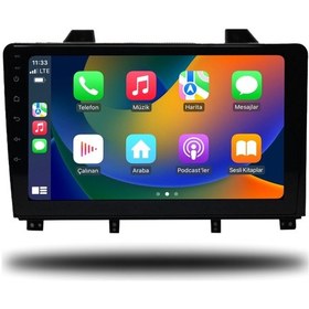 Resim Navigo Peugeot 3008 Android Carplay Multimedya 2009-2015 Manuel Klima 4gb Ram + 64gb Hafıza + 8 Çekirdek 
