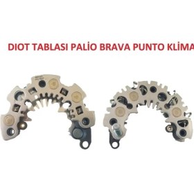 Resim Diot Tablasi Palio Brava Punto Klimasiz 