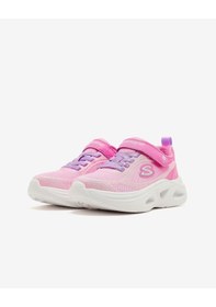 Resim Skechers Sola Glow 2.0 Büyük Kız Çocuk Pembe Işıklı Spor Ayakkabı 303729l Pklv Pembe 