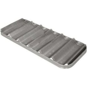 Resim Katlı Fırın Baget Ekmek Tepsisi 