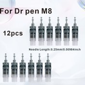 Resim 12 Adet Derma Pen M8 Yedek Mikro İğne - Dermapen 8 Uyumlu, 0.25mm (Uzunluk 0.257 mm), Kollajeni Harekete Geçirme, Microneeedling ve Evde Cilt Bakımı işlemleri üzere Dayanıkız Çubuka ucu Tattoo & Estetiik Prosedürleri ile Profesyonellerin Ki̇şilíki kullanimi ıcın Açık Bej Renk, ıygun Iğneler Hassas Nokta Sạmli Saglam yapiyi Yüksel Kalite Malzemesi Skincàre Eskizlar Güzelliğ Meslekmenleri cild bakimi tutkunları 