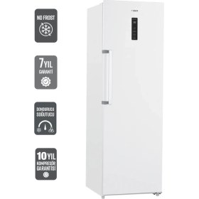 Resim Ued 8274 Dtk Nf D/s Dgt 7 Bölmeli No Frost Dikey Derin Dondurucu 