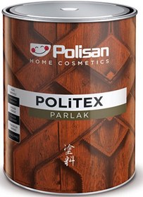 Resim Polisan Politex Lüx Parlak Vernikli Ahşap Koruyucu 2,5Lt Venge 