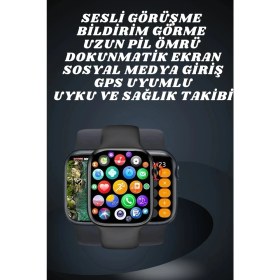 Resim Varyant Store Ekranlı Yeni Nesil Pro Kulaklık ve Akıllı Saat Kampanyası Kulak Içi Mikrofonlu 