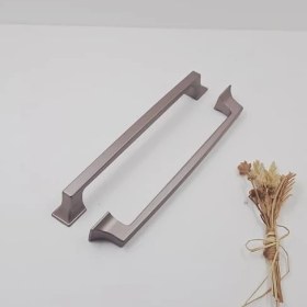Resim Ay-Az Kulp Kürdevan 160MM Modern Şık Bronz Mutfak Banyo Dolap Çekmece Kulpu 