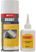 Resim Elkay Granit Profesyonel Hızlı Yapıştırıcı 200 ML Şeffaf 