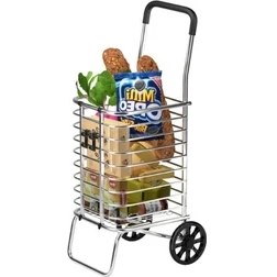 Resim Katlanabilir Taşınabilir Alışveriş ve Taşıma Arabası 