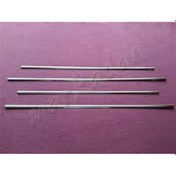 Resim Woc Chrome Mercedes W201 Krom Cam Çıtası 1983-1993 4 Parça Paslan 