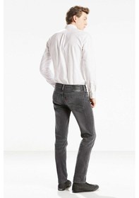 Resim Levi's Erkek Slim Fit Jean Pantolon - Minimalist & Günlük Siyah 