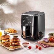 Resim Schafer Thermochef Elegance Airfryer\u002FSıcak Hava Fritözü-Siyah 