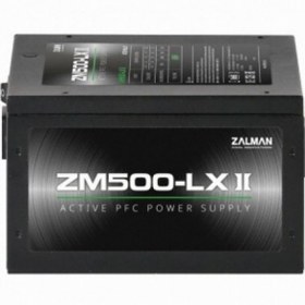 Resim ZALMAN ZM500-LXII 500W 120MM PSU ZM500-LXII 500W 120MM PSU