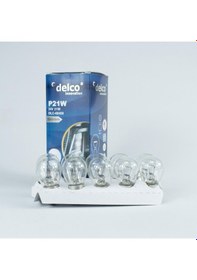 Resim Delco U.s.a P21w Halojen 93 Ampul Yakın Tırnak Bau15s 24 Volt 10 Adet 
