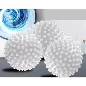 Resim by Caretta Çamaşır Kurutma Topu Beyaz 3 Adet 