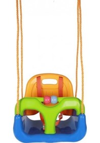 Resim Çocuk Salıncağı - Salıncak Emniyet Kemerli Mavi 