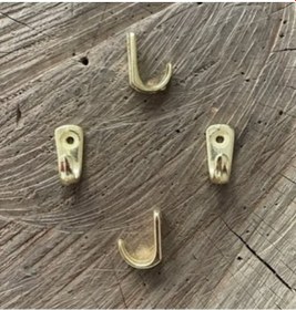 Resim Dmr Dekoratif 2cm Mini Askı Parlak Sarı Mini Kanca Tesbih Askısı 12 Adet 